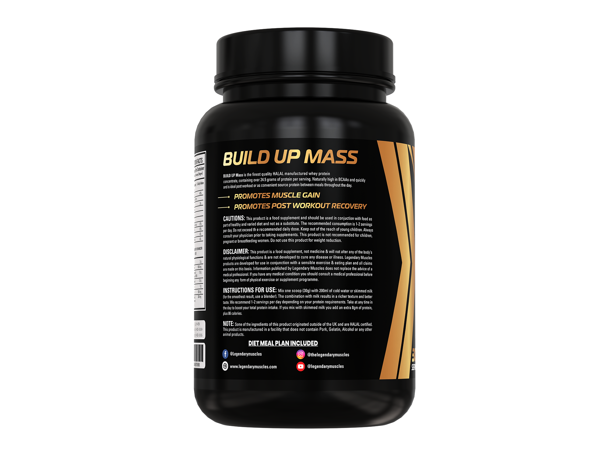 BUILD UP MASS - Anabolic Growth Enhancer - Image 3