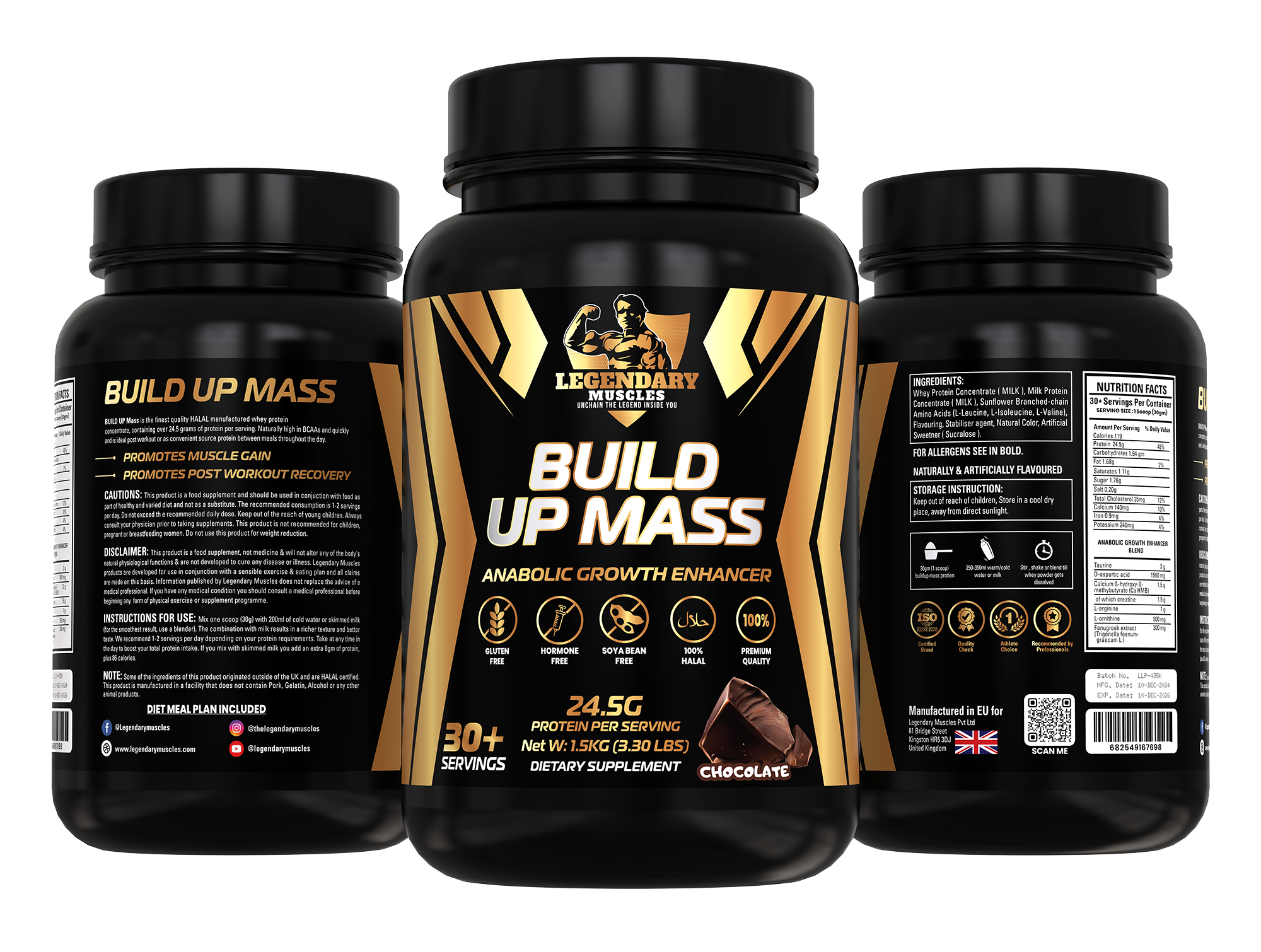 BUILD UP MASS - Anabolic Growth Enhancer - Image 6